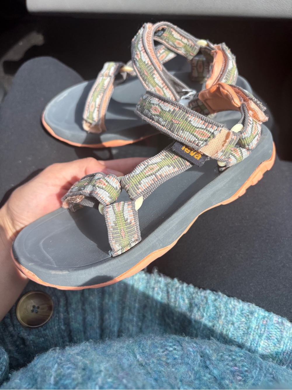 Teva sandals kids size 13